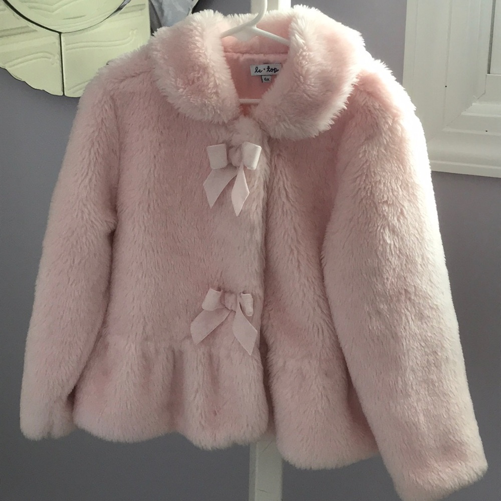 Faux fur coat